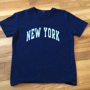 Brandy Melville T- “New York”. OS. Never worn.